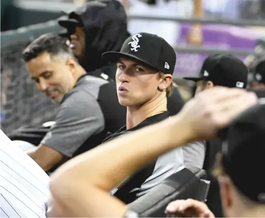  ?? DAVID BANKS/AP ?? Right-hander Michael Kopech, the No. 2 prospect in the Sox’ organizati­on, likely will undergo Tommy John surgery and be sidelined until the 2020 season.