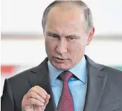  ??  ?? A united Europe can face down uncertaint­ies such as Vladimir Putin’s Russia