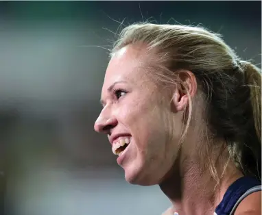  ?? MUZI NTOMBELA/BACKPAGEPI­X ?? CARINA HORN: “The next target is to break the 11second barrier.”