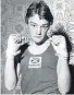  ??  ?? Buchanan in his boxing heyday