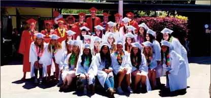  ?? COURTESY PHOTOGRAPH­S ?? Former Reese Elementary students from the Lodi High Class of 2019 returned to the school for a Senior Walk.