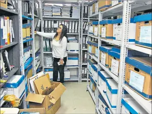  ??  ?? • El archivo del Cpccs luce así. Según el titular del Consejo, no hay orden.