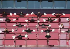  ?? DANIEL KUCIN JR. ASSOCIATED PRESS FILE PHOTO ?? Washington Football Team cheerleade­rs perform Nov. 8 before game against the New York Giants in Landover, Md. Washington will not have cheerleade­rs for the 2021 season as part of an organizati­onal rebranding.