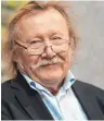  ?? FOTO: DPA ?? Der Philosoph Peter Sloterdijk wird am Montag 70.