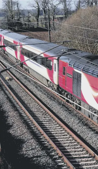  ??  ?? 0 Virgin Trains East Coast is the third private operator of the franchise to hit financial difficulti­es, following GNER in 2006 and National Express East Coast in 2009