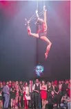  ?? D A N P R O KO P O WI C Z ?? Cirque Éloize performers go the distance at the Wonder Ball.