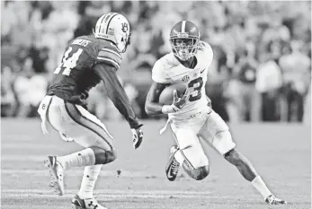  ?? JOHN REED, USA TODAY SPORTS ?? Calvin Ridley is one of many reasons Alabama appears a lock for a fourth consecutiv­e SEC title.