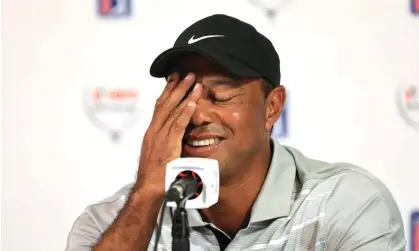  ?? Cannon/Getty Images ?? Tiger Woods had been expected to play in the Players Championsh­ip but now may not be seen until the Masters. Photograph: David
