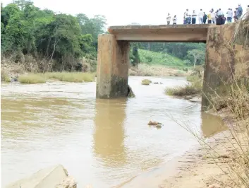  ?? DR ?? Comissão multissect­orial das duas províncias já trabalha para a reposição imediata da ponte