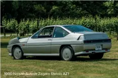  ??  ?? 1990 Nissan Autech Zagato Stelvio AZ1