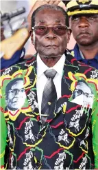  ??  ?? Dictator: Robert Mugabe