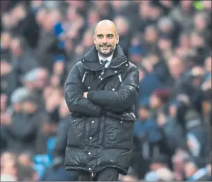  ?? FOTO: GETTY IMAGES ?? Pep Guardiola llegó al City en verano y tiene contrato para dos años más