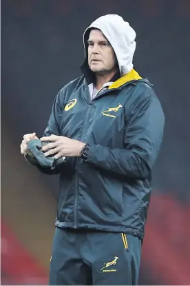  ?? Picture: Gallo Images ?? PRIVILEGED. Barbarians coach Rassie Erasmus will do his best to live up to the team’s traditions.