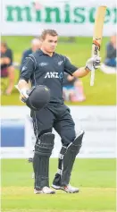  ?? Picture / Photosport ?? Tom Latham is expected to skipper New Zealand in tomorrow’s ODI in Whangarei.