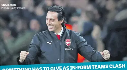  ?? Picture: Getty Images ?? UNAI EMERY