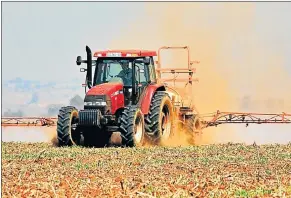  ?? Picture: THE TIMES ?? PLOUGHED: The Land Bank, which lends to farmers who have been hit hard by the drought, is among three stateowned developmen­t financiers that have been placed on review for a downgrade by Moody’s.