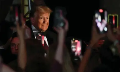  ?? ?? Donald Trump in New York on 9 December. Photograph: Angela Weiss/AFP/Getty Images