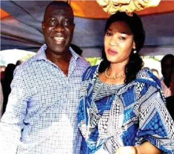  ?? ?? Denied bail: Ike Ekweremadu, 60, and Beatrice Nwanneka Ekweremadu, 55