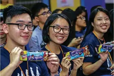  ??  ?? AIESEC Malaysia menyambut baik
usaha syarikat Mondelez dalam membangunk­an
bakat muda.