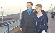  ?? ?? Power couple: Ed Balls and Yvette Cooper on their wedding day in 1998 in Eastbourne