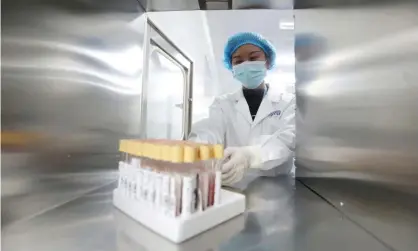  ?? Photograph: China Stringer Network/Reuters ?? BGI uses leftover blood samples sent to its laboratory in Hong Kong and genetic data from the tests for population research