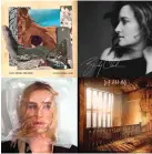  ?? (Rca/warner Records/ume/kemosabe-rca via AP) ?? This combinatio­n of images shows cover art for “Walk Around the Moon" by Dave Matthews Band, clockwise from top left, a self-titled album by Brandy Clark, “Drastic Symphonies" by Def Leppard and “Gag Order" by Kesha.