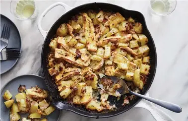  ?? LINDA XIAO/THE NEW YORK TIMES ?? Tartiflett­e is a traditiona­l Alpine casserole.