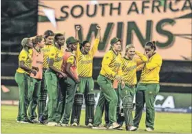  ?? Photo: Tony Ashby/afp ?? Still rising: After the Proteas’ series win in India, they are now placed world second in the ICC Women’s ODI rankings.