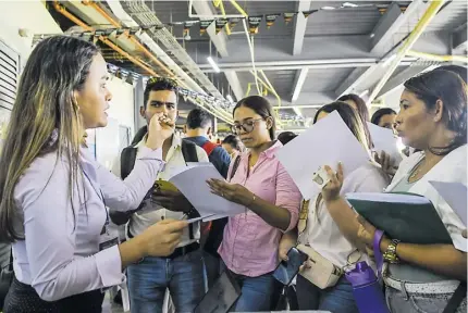  ?? | Archivo ?? El empleo presentó un gran dinamismo en la ciudad de Barranquil­la a enero de 2024.