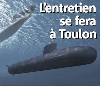  ??  ?? Soulagemen­t dans le port militaire varois où Naval Group est assuré de réaliser l’entretien des sous-marins nucléaires d’attaque de nouvelle génération pour les 40 années à venir.