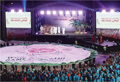  ?? SPECIAL OLYMPICS PHOTOS ?? The next Special Olympics World Summer Games will be in Abu Dhabi, United Arab Emirates, in 2019.