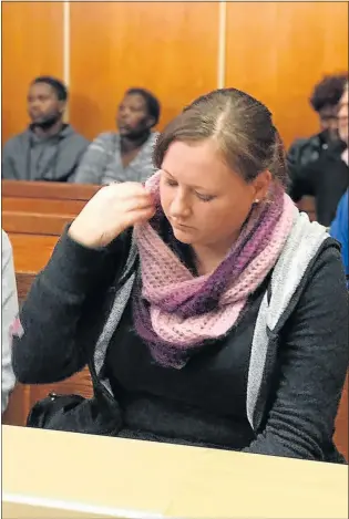  ?? Picture: ZWANGA MUKHUTHU ?? TOUGH SENTENCE: Drug dealer Julie Dalldorf of Beacon Bay has been sentenced to seven years’ imprisonme­nt