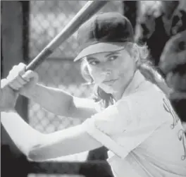  ?? FILE PHOTO ?? Geena Davis in "A League of Their Own."