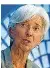  ?? FOTO: MAGANA/DPA ?? IWF-Chefin Christine Lagarde