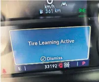  ?? ?? Some cars need a tool that can program the sensor IDs into the vehicle’s tire pressure monitoring systems module. Without this “training,” the warning light may remain on and service messages displayed, or incorrect data provided — “left front tire low” could actually be the right rear, for example.