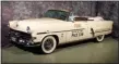  ?? SUBMITTED ?? The Ford pace car from the 1953 Indy 500 will be on hand thanks to the Crawford Auto-Aviation Museum at the Western Reserve Historical Society in Cleveland.