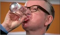  ??  ?? SWALLOWING HIS PRIDE: Michael Gove has now been convinced that a no-deal exit from the EU would harm Britain