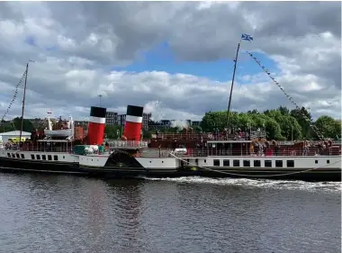  ?? ?? The Waverley is celebratin­g the 75th anniversar­y of her maiden voyage