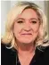  ?? AFP ?? Marine Le Pen vom rechten Rassemblem­ent National. Die Partei bildet wohl eine eigene Fraktion.