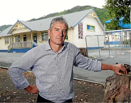  ??  ?? Waikanae School principal Bevan Campbell said his school’s roll would top 500 for the first time since 2011.