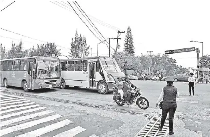  ?? FERNANDO CARRANZA ?? En octubre pasado hubo un percance fatal que involucró un camión urbano.