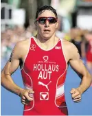  ?? BILD: SN/GEPA ?? Triathlet Lukas Hollaus.