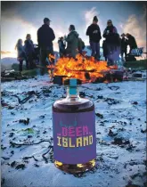  ?? ?? Deer Island Distillers craft exceptiona­l small-batch Scottish spiced rum.