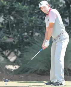  ??  ?? Sergio Garcia in action during a practice round ahead of THE PLAYERS Championsh­ip on the Stadium Course at TPC Sawgrass in Ponte Vedra Beach, Florida. — AFP photo