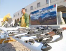  ??  ?? Según el Cenapi, los municipios de Nuevo Laredo, Reynosa, Matamoros y Río Bravo concentran algunos aseguramie­ntos de armas a nivel nacional.