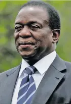  ??  ?? President Emmerson Mnangagwa