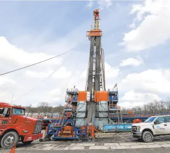  ?? KEITH SRAKOCIC/AP ?? A regulatory agency that’s responsibl­e for the water supply of more than 13 million people in four states, including Pennsylvan­ia, has voted to permanentl­y ban natural gas drilling and fracking in the watershed of the Delaware River.