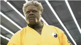  ??  ?? Shaquille O’Neal as Big Fella in “Uncle Drew”