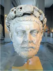  ?? Picture: Carole Raddato/ancient.eu ?? REFORMER A bust of Roman Emperor Diocletian.