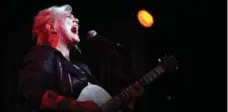  ?? AARON HARRIS/TORONTO STAR ?? Elle King quickly won over the Drake Undergroun­d crowd on Wednesday.